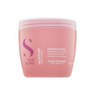 Alfaparf Milano Semi Di Lino Moisture Nutritive Mask Mascarilla capilar nutritiva Para cabello seco 500 ml