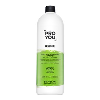 Revlon Professional Pro You The Twister Curl Moisturizing Shampoo Champú nutritivo Para cabello ondulado y rizado 1000 ml