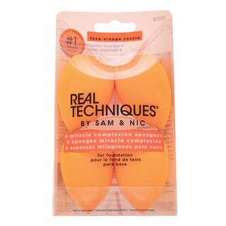 Real Techniques Miracle Complexion Sponges 4 pcs esponja de maquillaje