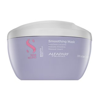 Alfaparf Milano Semi Di Lino Smooth Smoothing Mask Mascarilla alisadora Para cabellos ásperos y rebeldes 200 ml