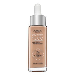 L´Oréal Paris True Match Nude Plumping Tinted Serum Suero para unificar el tono de la piel 3-4 Light Medium 30 ml