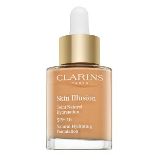 Clarins Skin Illusion Natural Hydrating Foundation maquillaje líquido con efecto hidratante 107 Beige 30 ml