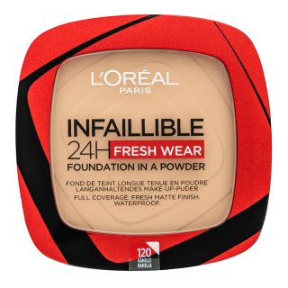 L´Oréal Paris Infaillible 24H Fresh Wear Foundation in a Powder base de maquillaje en polvo con efecto mate 120 9 g
