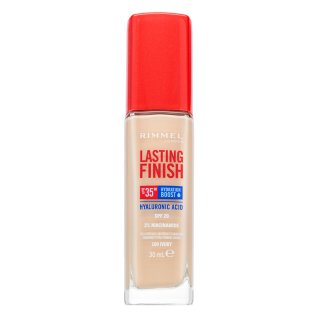 Rimmel London Lasting Finish 35HR SPF20 Full Coverage Lightweight Foundation maquillaje de larga duración para unificar el tono de la piel 100 30 ml