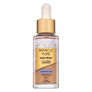 Max Factor Miracle Pure Skin Reset 2in1 Serum Foundation maquillaje líquido renovación de la piel 30-40 Fair To Light 30 ml