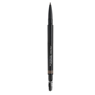 Shiseido Brow Inktrio 03 Deep Brown pincel para cejas 3 en 1