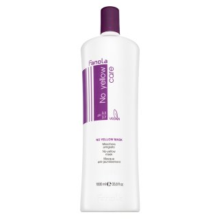 Fanola No Yellow Mask Máscara Para cabello rubio platino y gris 1000 ml
