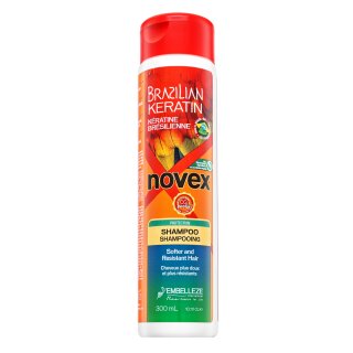 Novex Brazilian Keratin Shampoo Champú fortificante Cabello seco y dañado 300 ml