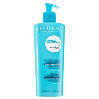 Bioderma Abcderm Lait De Toilette Non Rinse Cleansing Milk Leche Limpiadora Para NiñOs 500 Ml-image