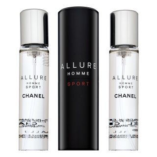 Chanel Allure Homme Sport - Refillable Eau De Toilette Para Hombre 3 X 20 Ml-image