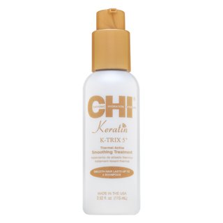 CHI Keratin K-Trix 5 Thermal Active Smoothing Treatment Alisador de leche Para cabellos ásperos y rebeldes 116 ml