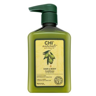 Chi Naturals With Olive Oil Hair & Body Conditioner Acondicionador Para El Cabello Y El Cuerpo 340 Ml-image