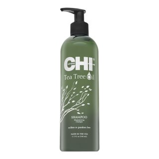 Chi Tea Tree Oil Shampoo Champú Limpiador Para El Cabello Graso RáPido 340 Ml-image