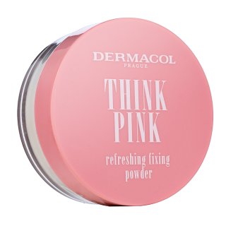 Dermacol Think Pink Refreshing Fixing Powder Polvo para piel unificada y sensible 10 g