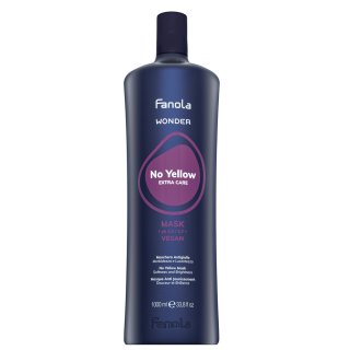 Fanola Wonder No Yellow Extra Care Mask Mascarilla Neutralizante Contra El Amarilleo De La Sombra 1000 Ml-image