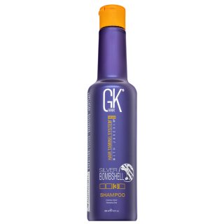 Gk Hair Silver Bombshell Shampoo Champú Neutralizante Para Cabello Rubio Platino Y Gris 280 Ml-image