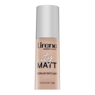 Lirene City Matt Fluid maquillaje líquido con efecto mate 205 Sand 30 ml