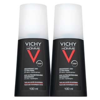Vichy Homme Desodorante 24H Ultra-Refreshing Deodorant 2 X 100 Ml-image