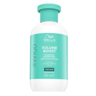 Wella Professionals Invigo Volume Boost Shampoo with Cotton Extract Champú para el volumen Para el cabello delgado y suave 300 ml