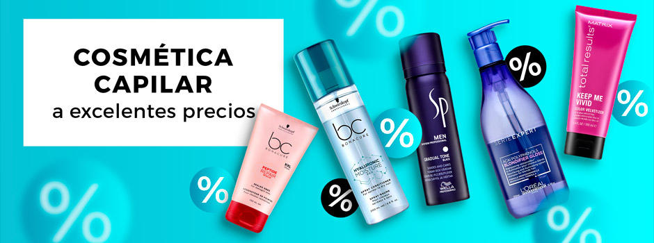 Cosmética capilar a excelentes precios