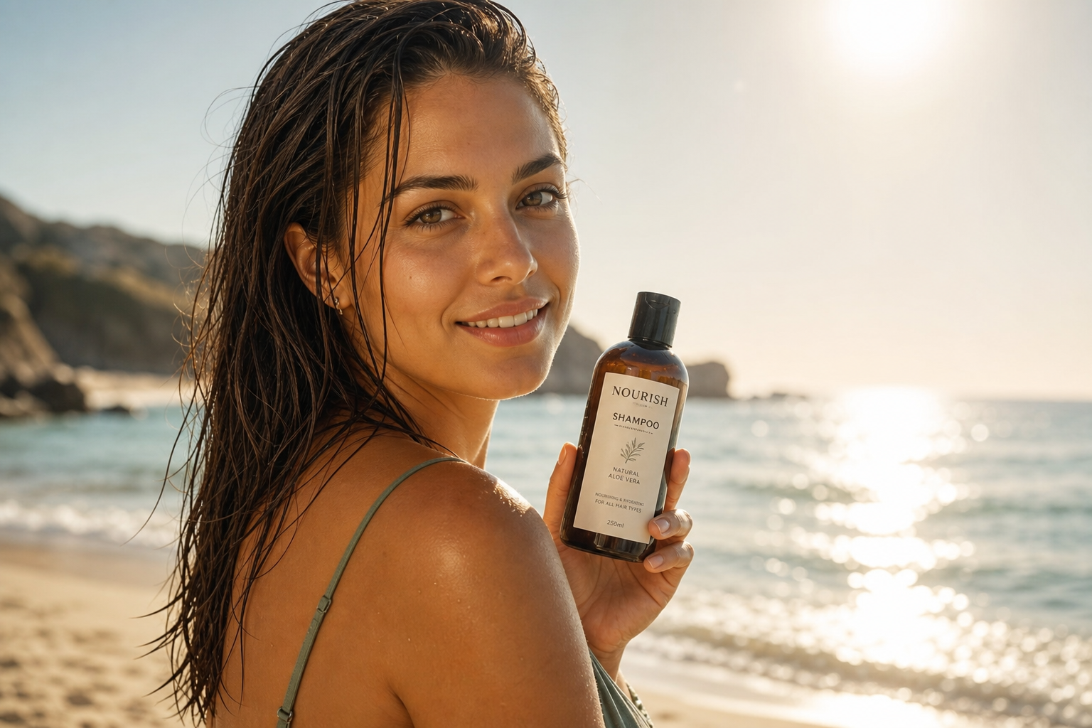 Champús de verano: cuidado del cabello tras el sol, el agua salada y el cloro