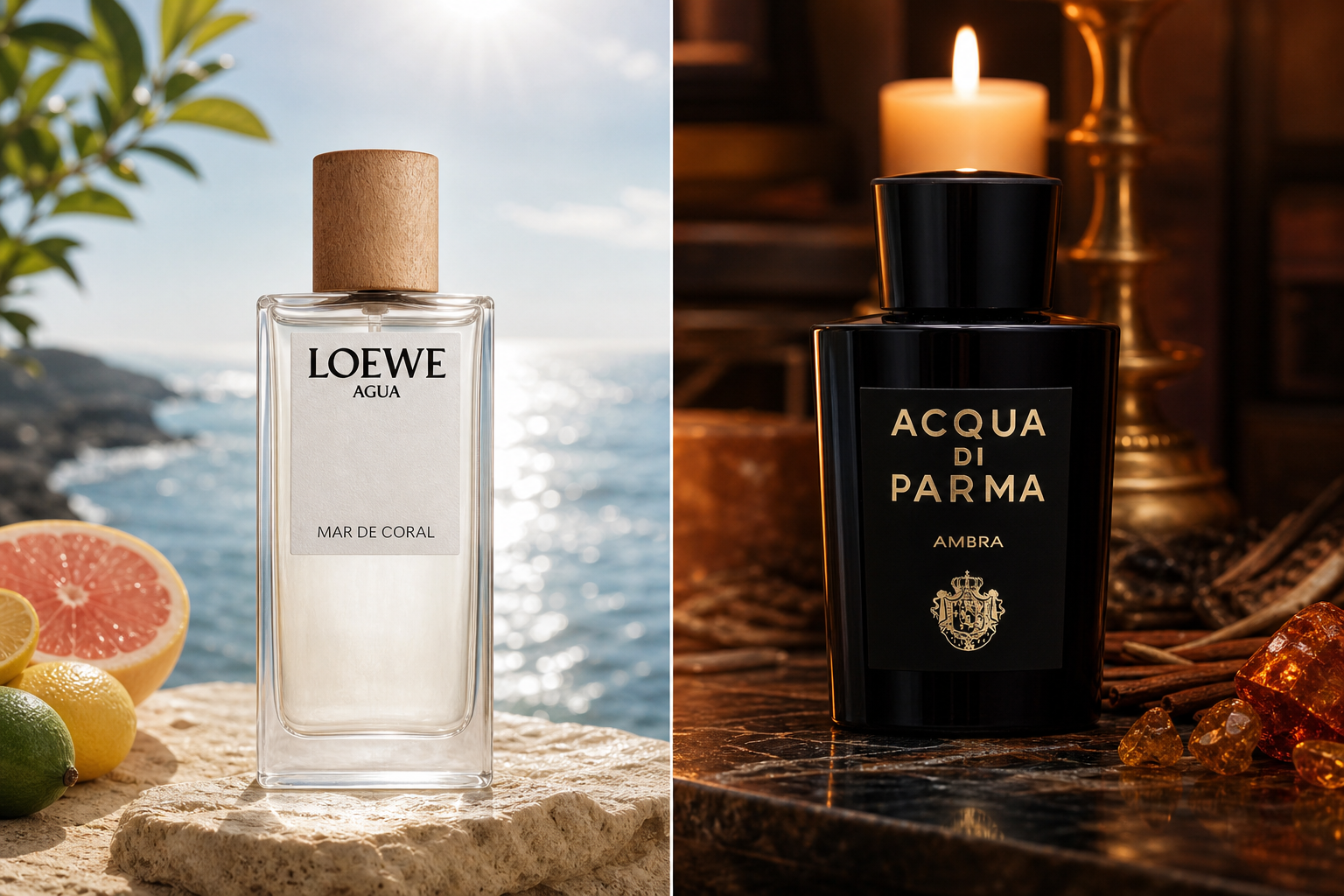 ¿Verano o invierno? Cuándo elegir agua de tocador y cuándo perfume