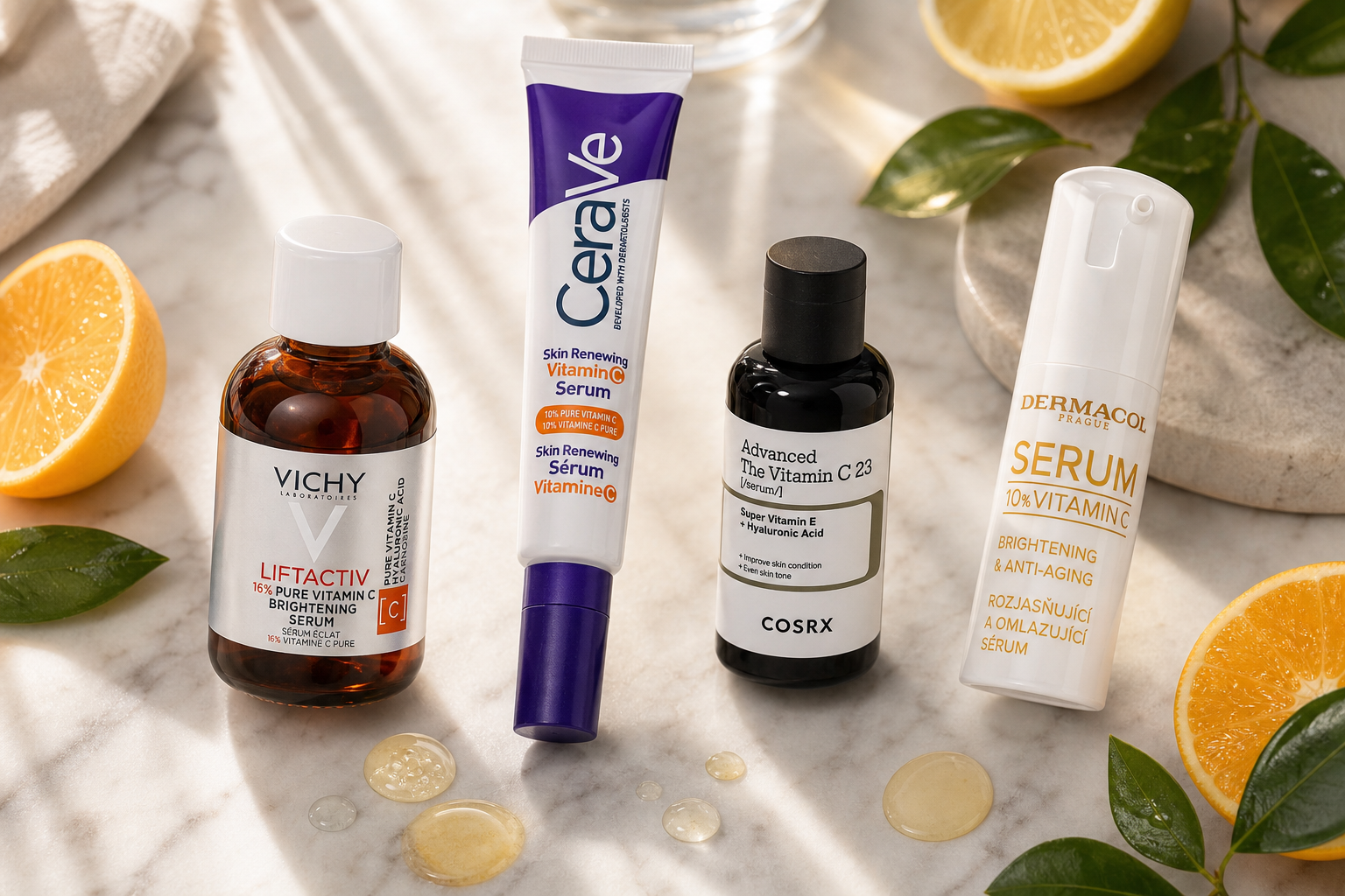 Según el tipo de piel: cómo elegir un sérum con vitamina C
