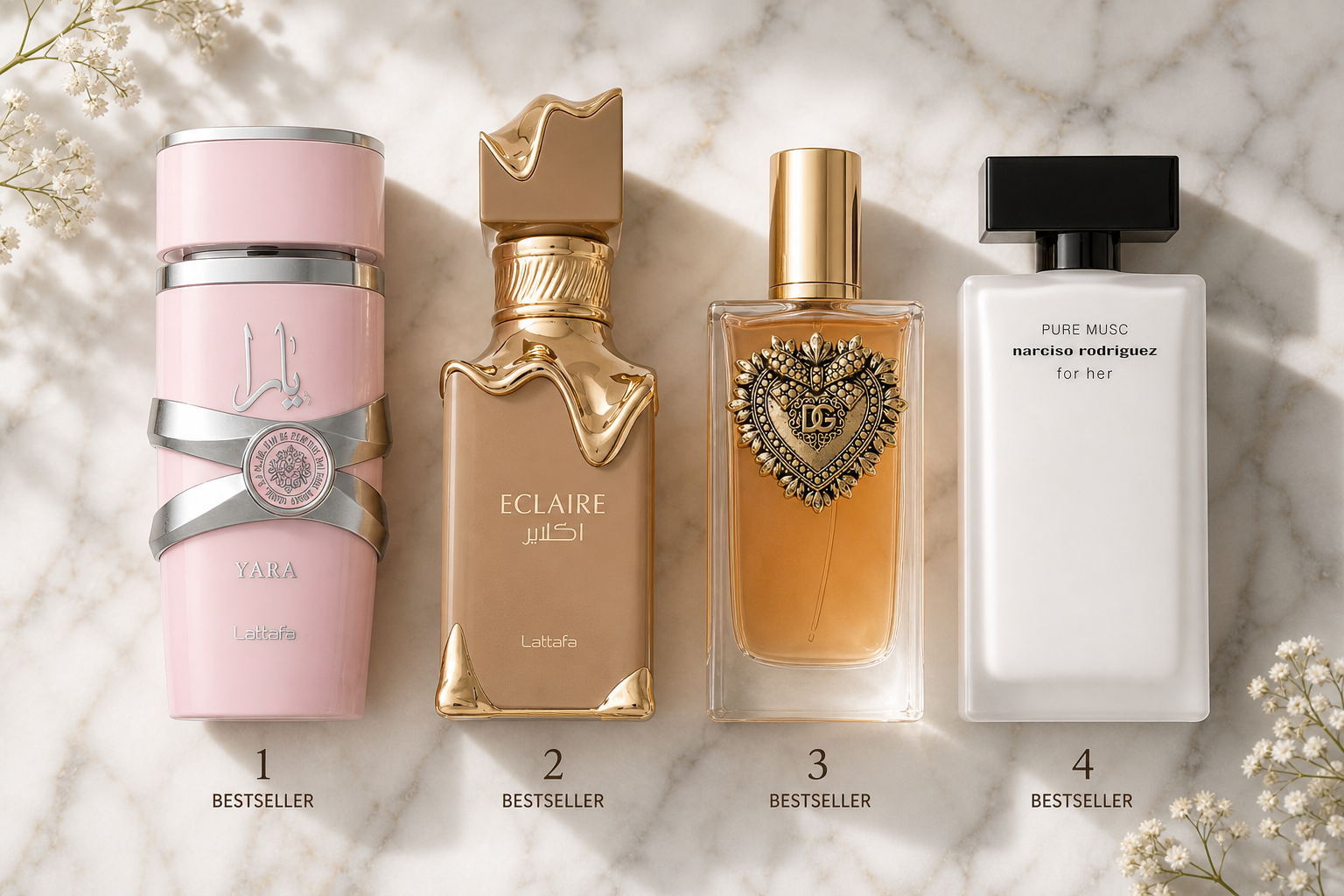 6 perfumes femeninos que lideran las listas de ventas este año