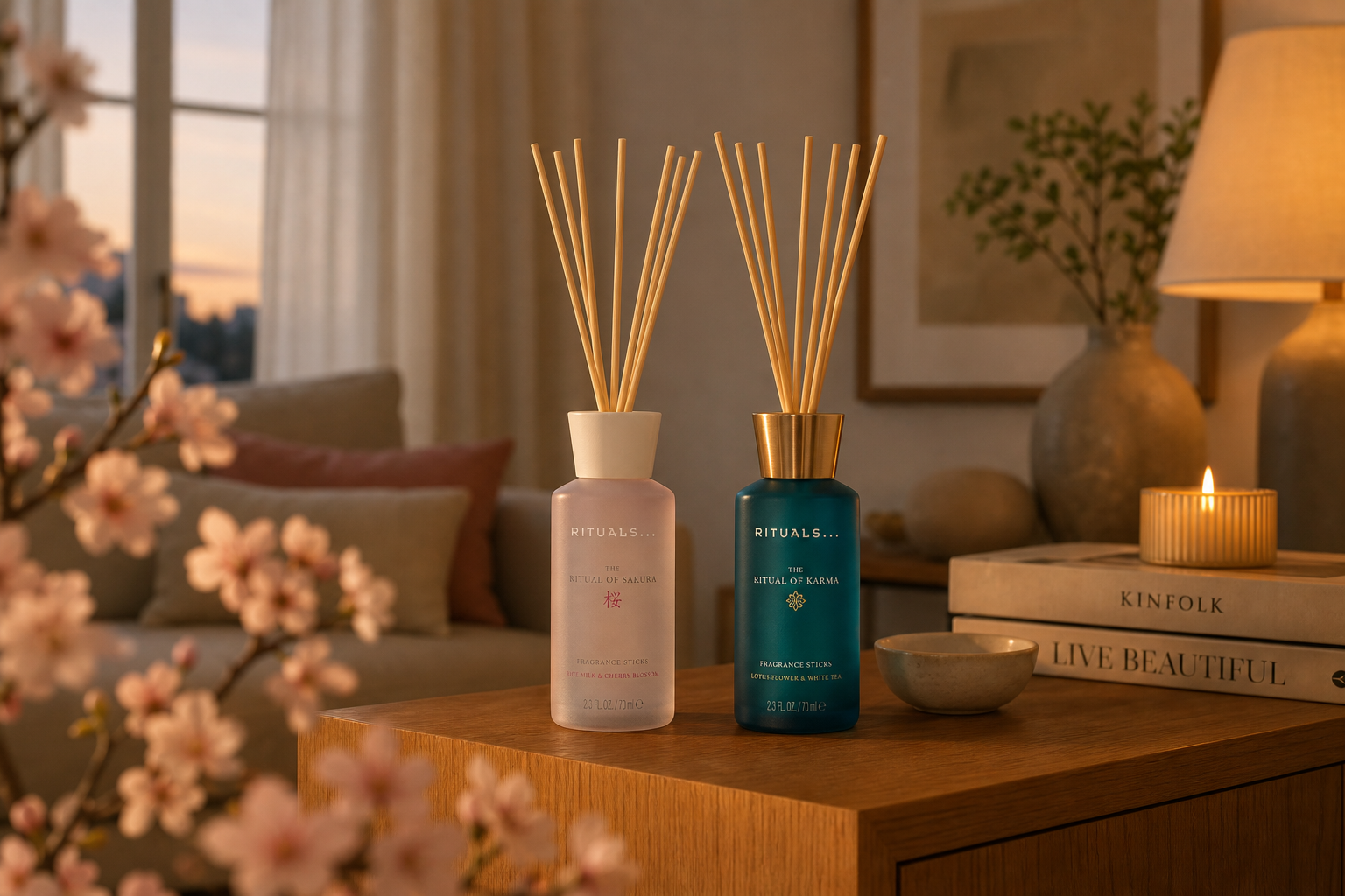 Incienso Rituals: sakura y otras fragancias de temporada para el hogar