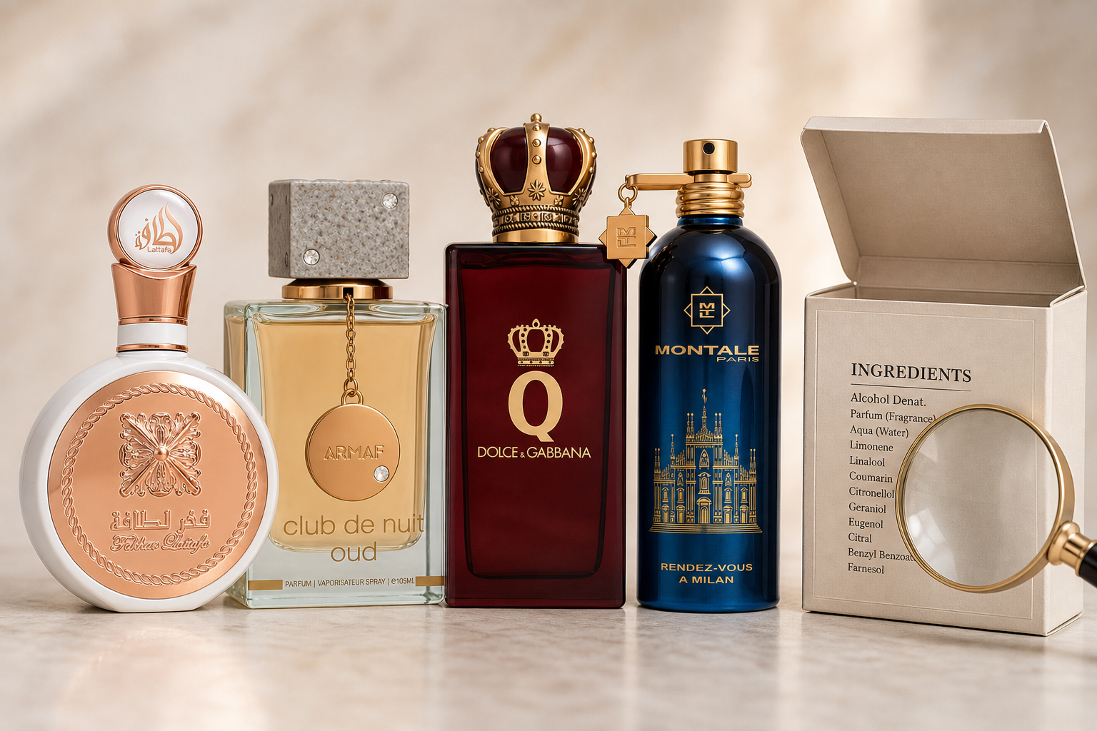 Composición del perfume bajo la lupa: etiqueta, alérgenos y mitos sobre la pureza