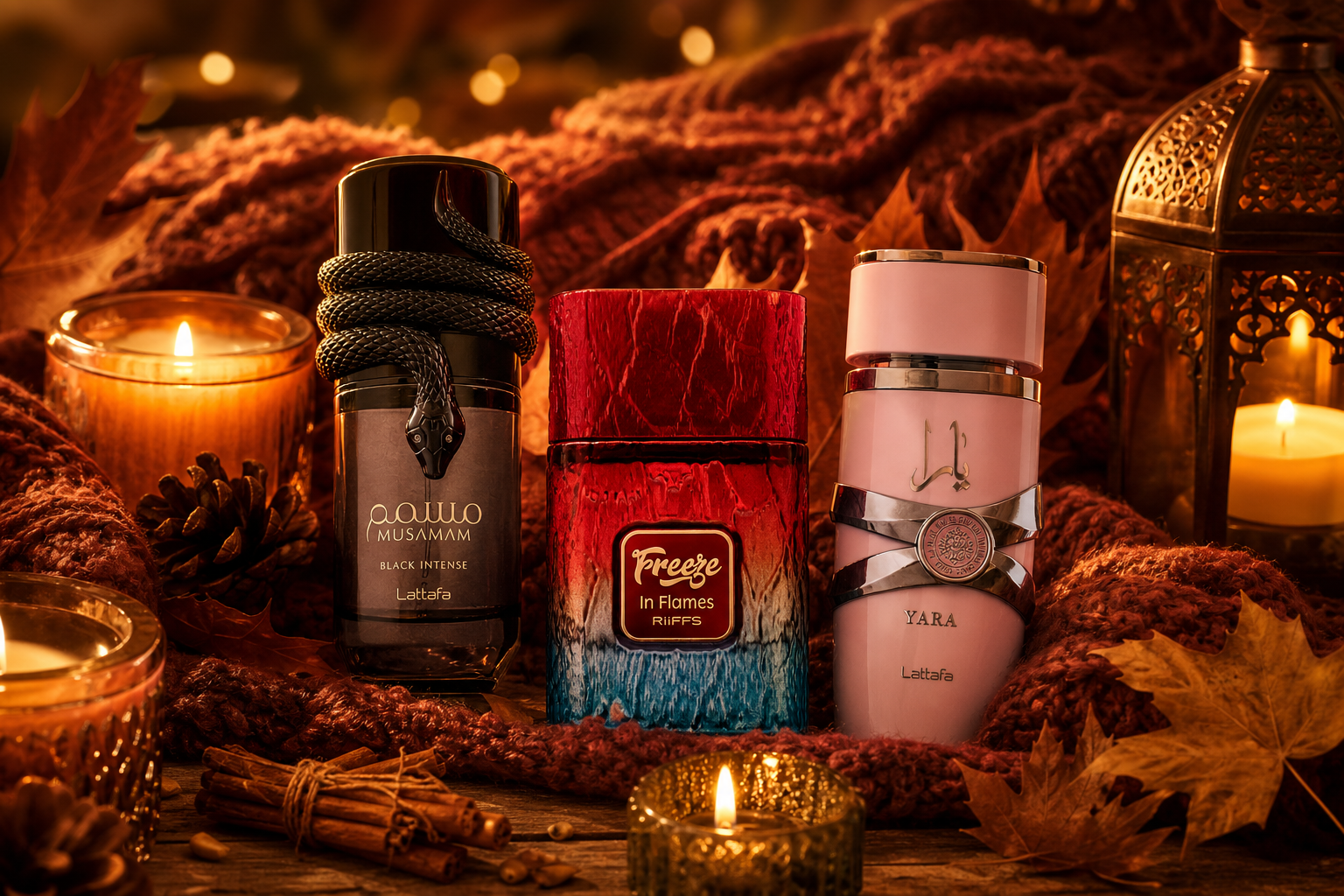 Fragancias cálidas de otoño para ella, para él y unisex